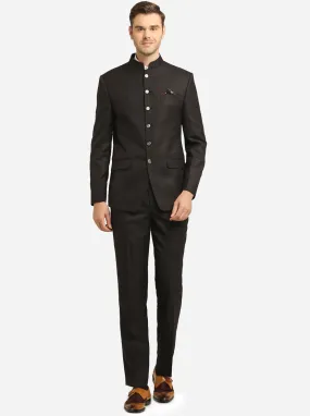 Black Jodhpuri Suit | JadeBlue