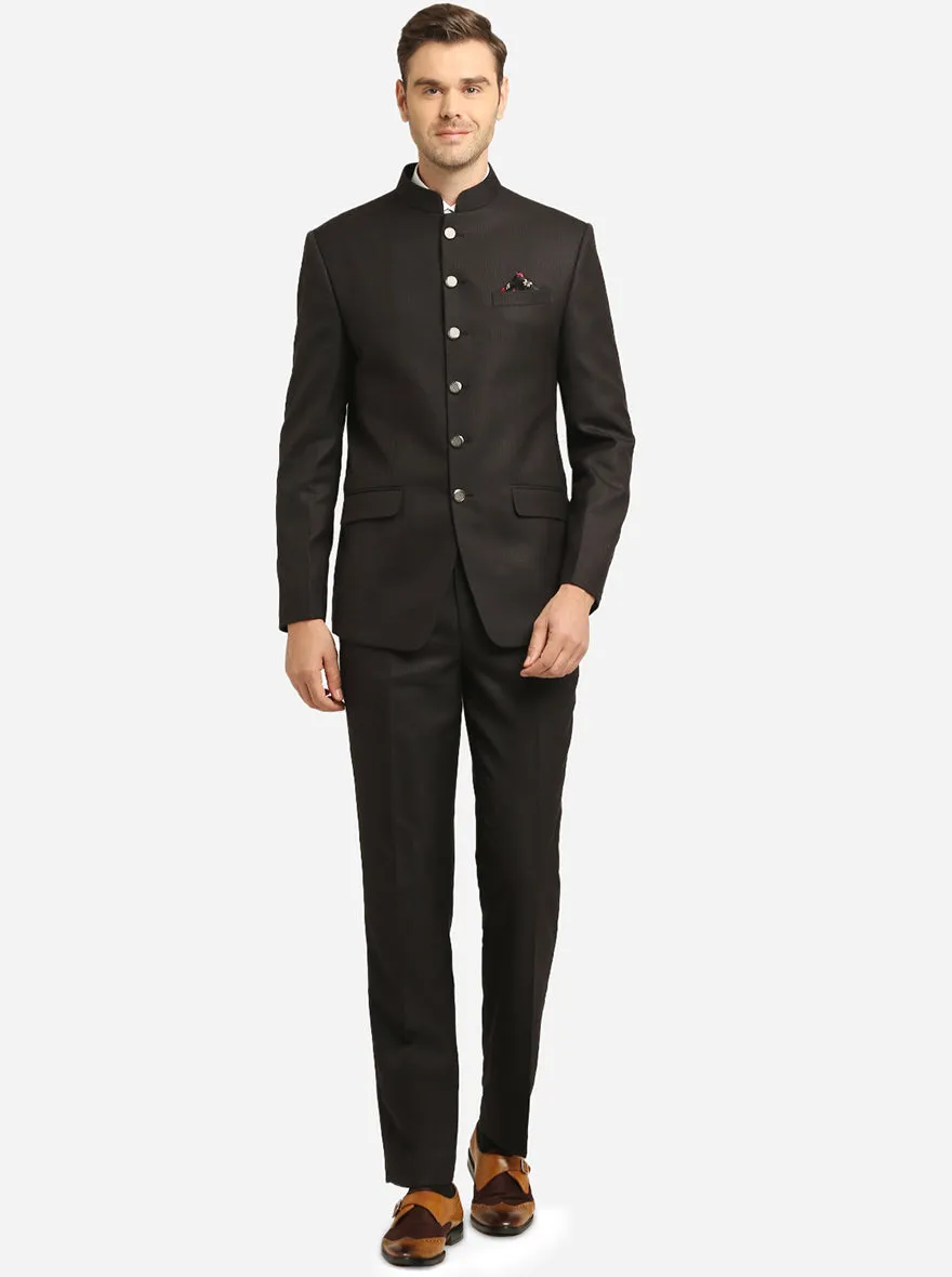 Black Jodhpuri Suit | JadeBlue