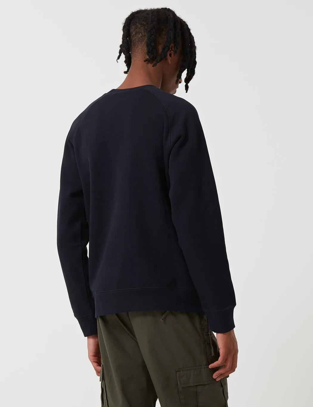 Carhartt-WIP Chase Sweatshirt - Dark Navy Blue